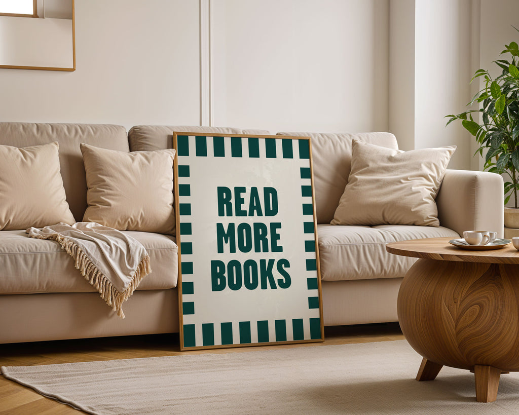 Read More Books Art Print