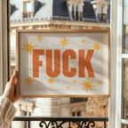 Fuck Starburst Art Print