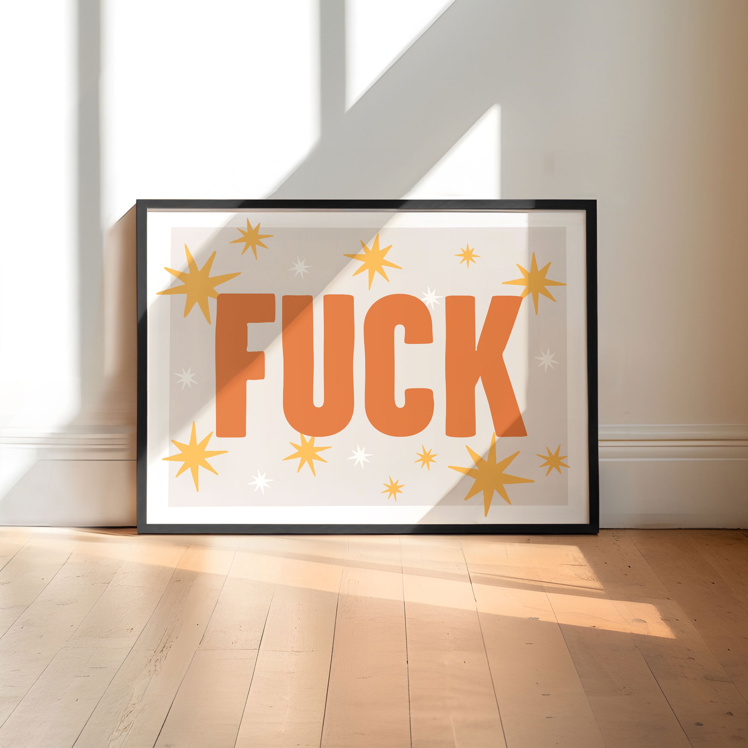 Fuck Starburst Art Print