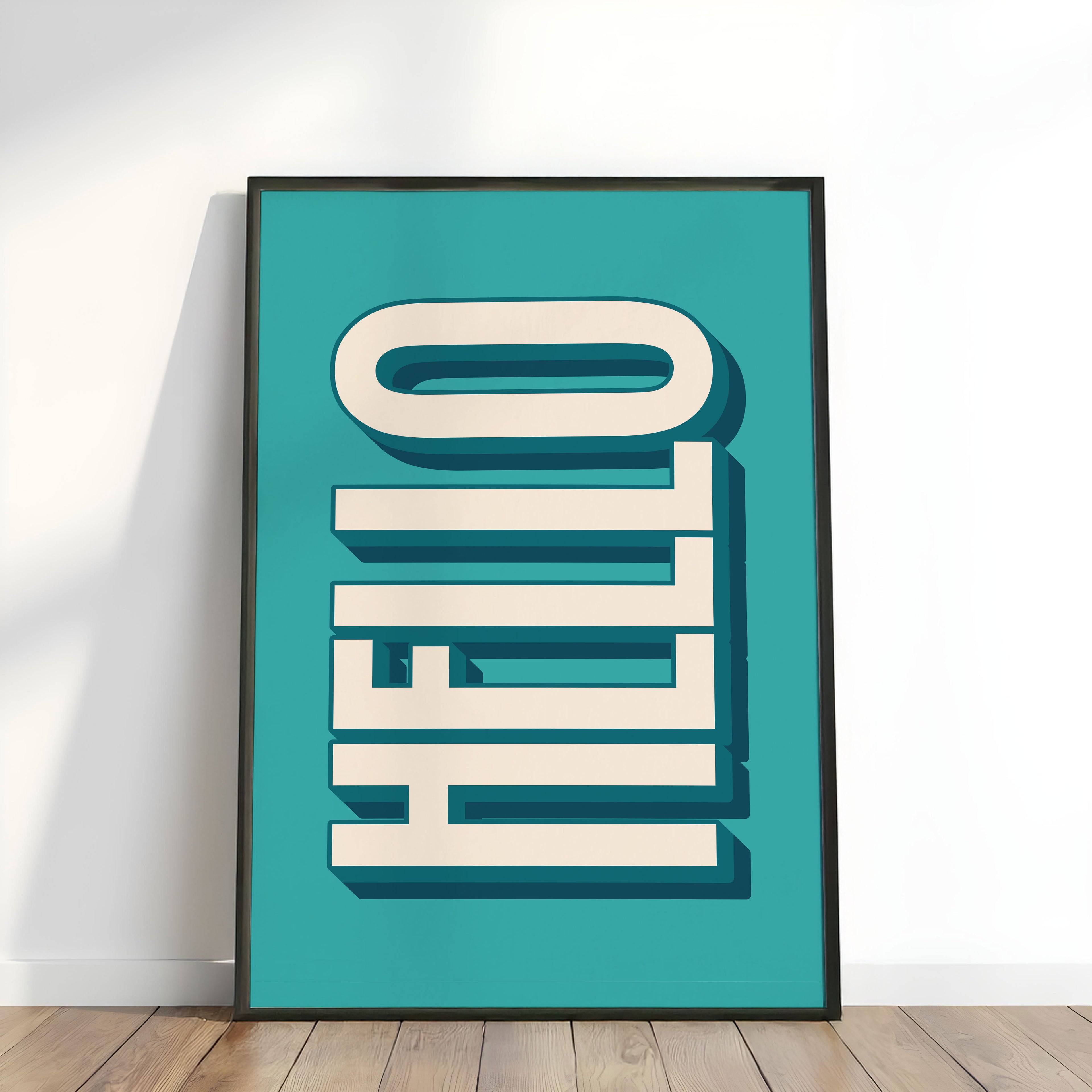 Hello | Entryway Print