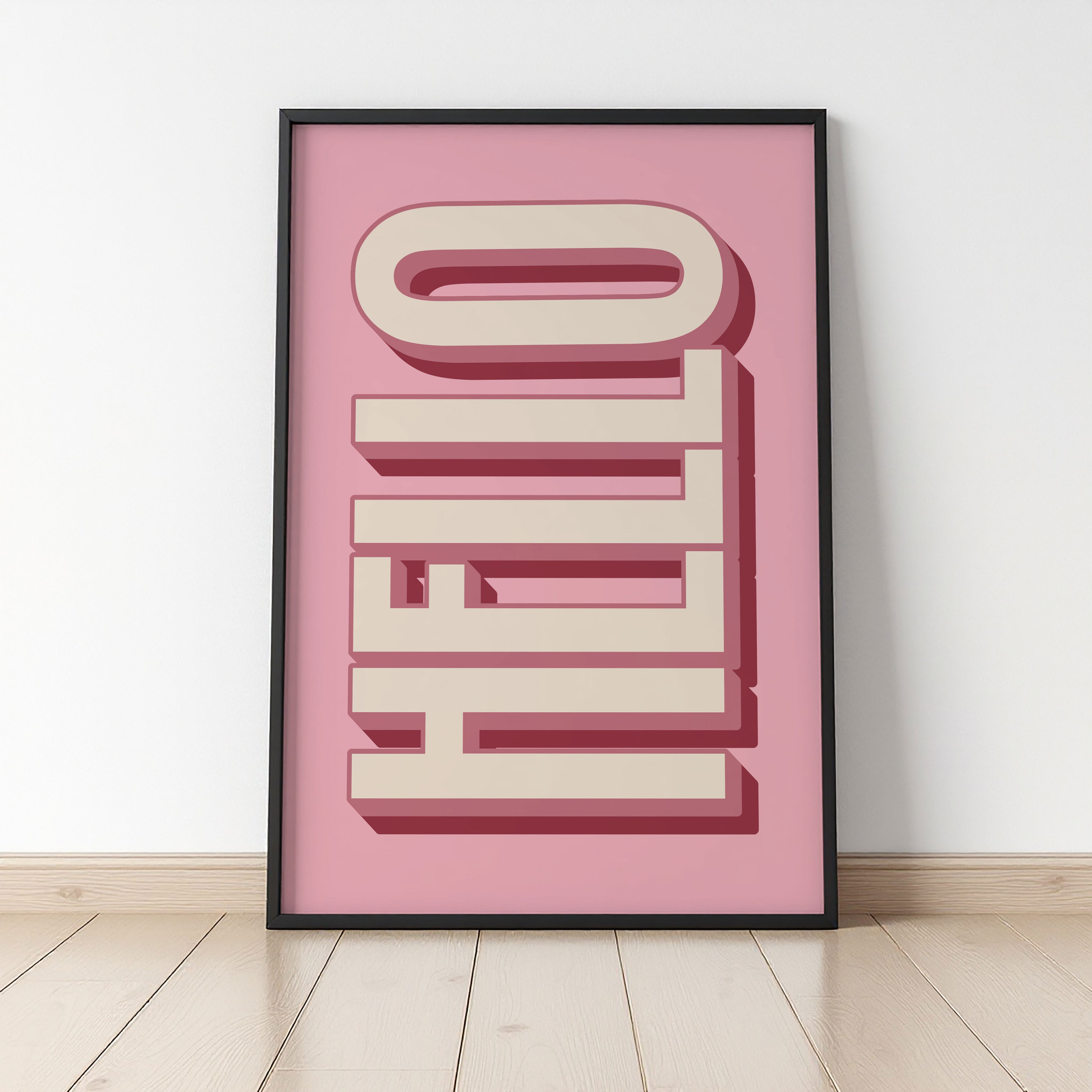 Hello | Entryway Print