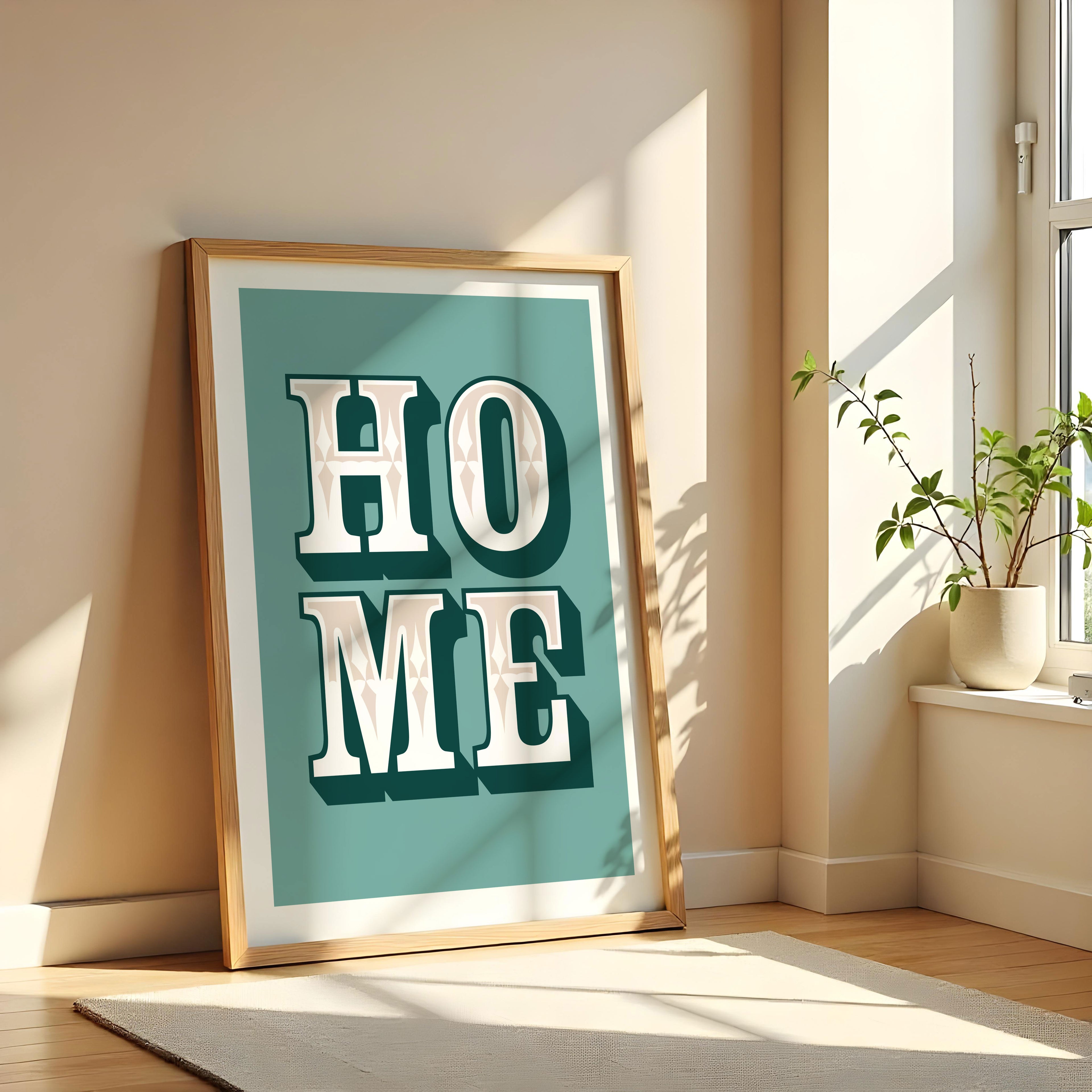 Home | Retro-Inspired Typography Print