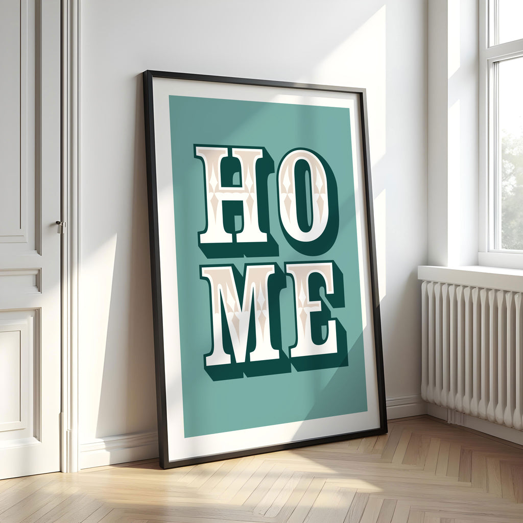 Home | Retro-Inspired Typography Print