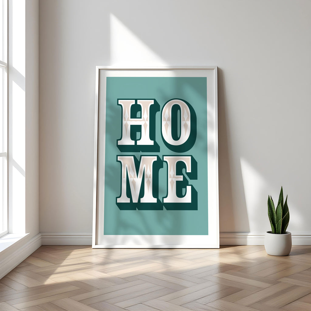 Home | Retro-Inspired Typography Print