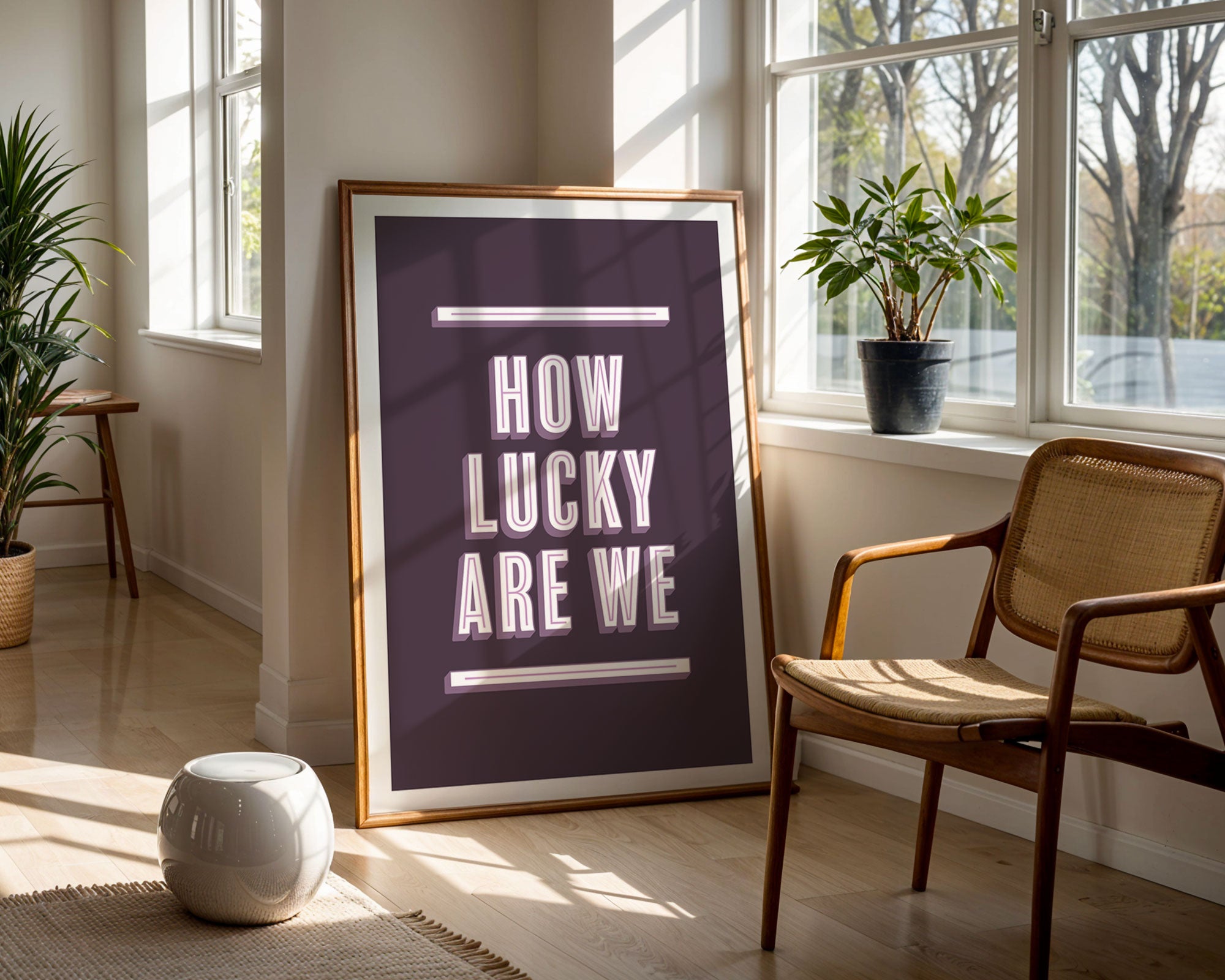 How Lucky Are We | Art Print
