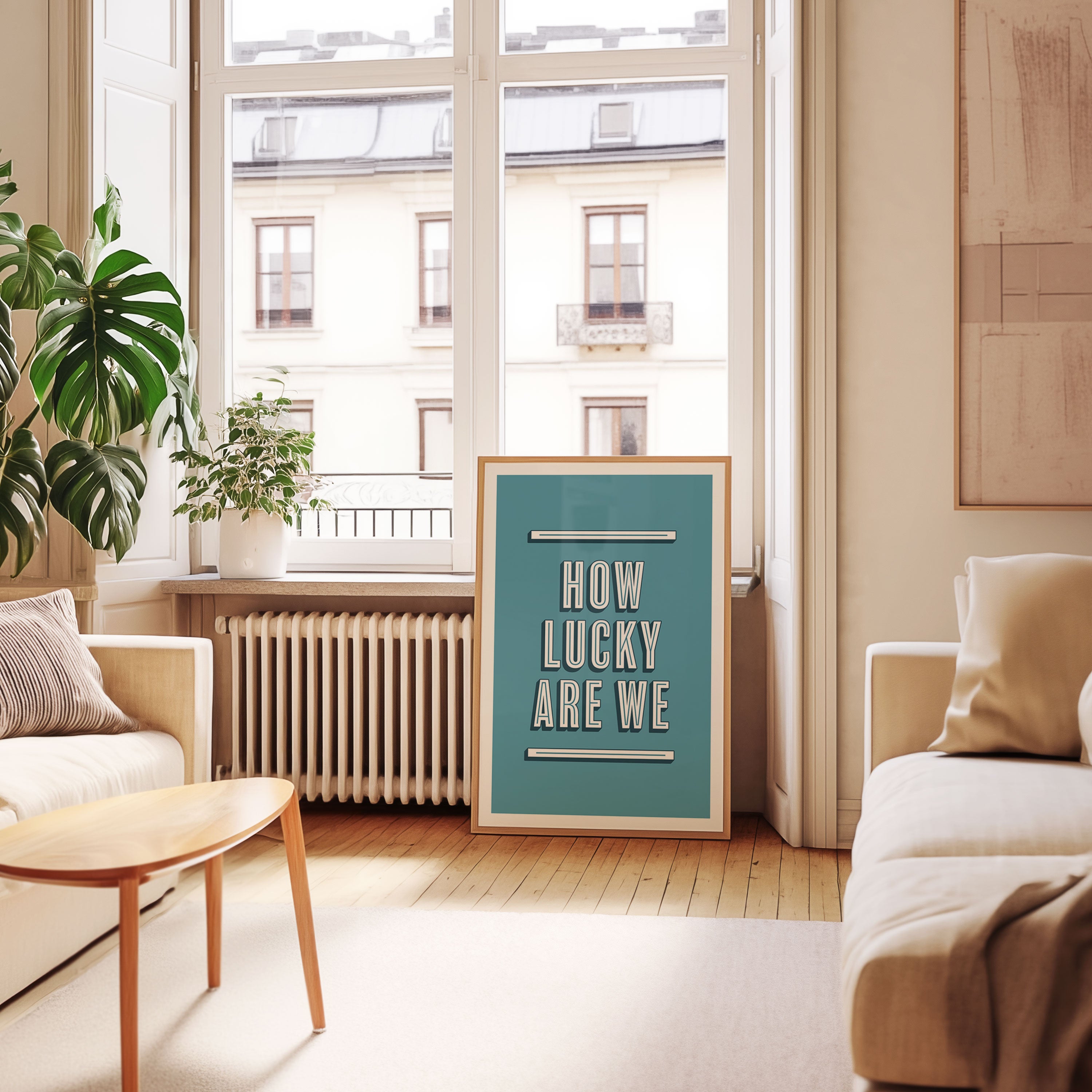 How Lucky Are We | Art Print
