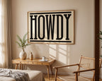 Howdy | Western Inspired Print