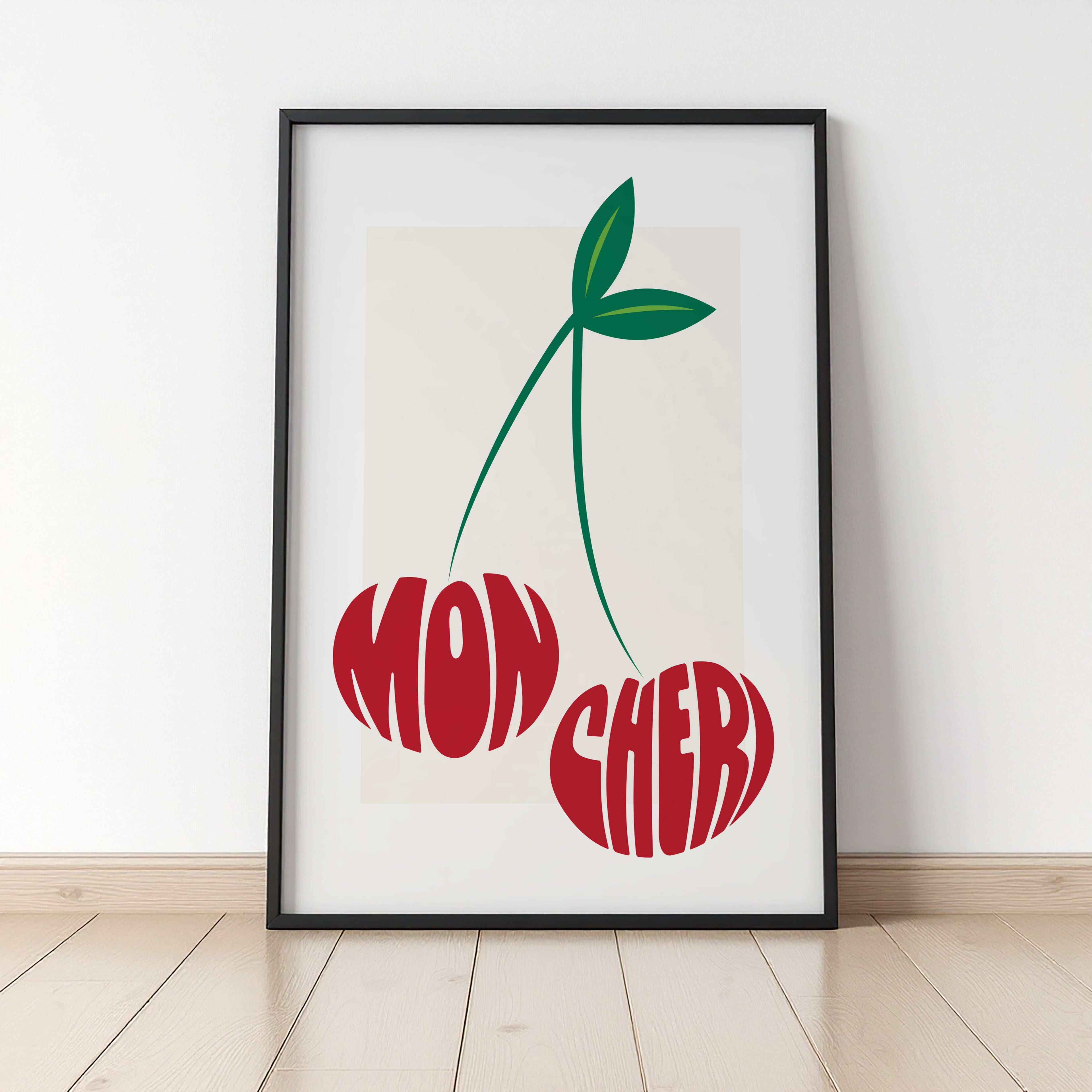 Mon Cheri Print: Kitsch Cherry Print