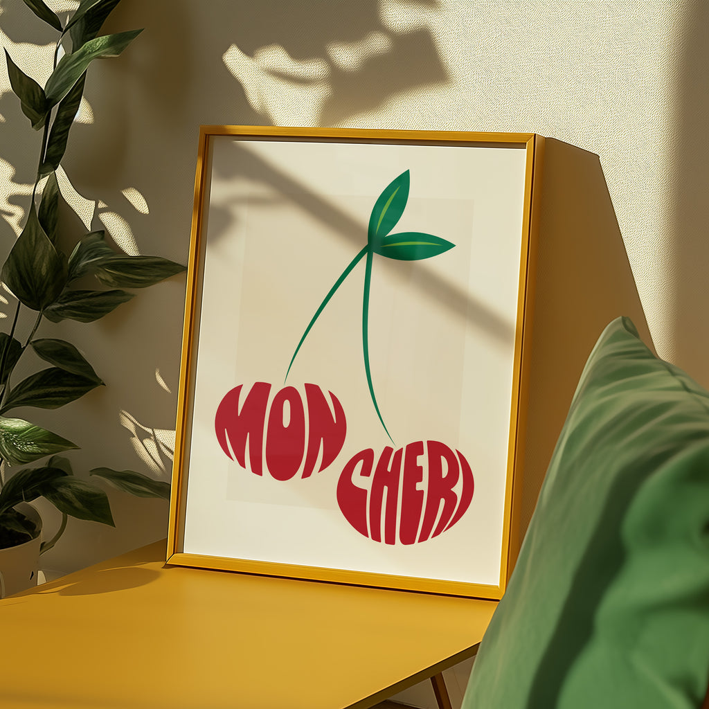 Mon Cheri Print: Kitsch Cherry Print