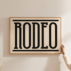 Rodeo | Western Inspired Print