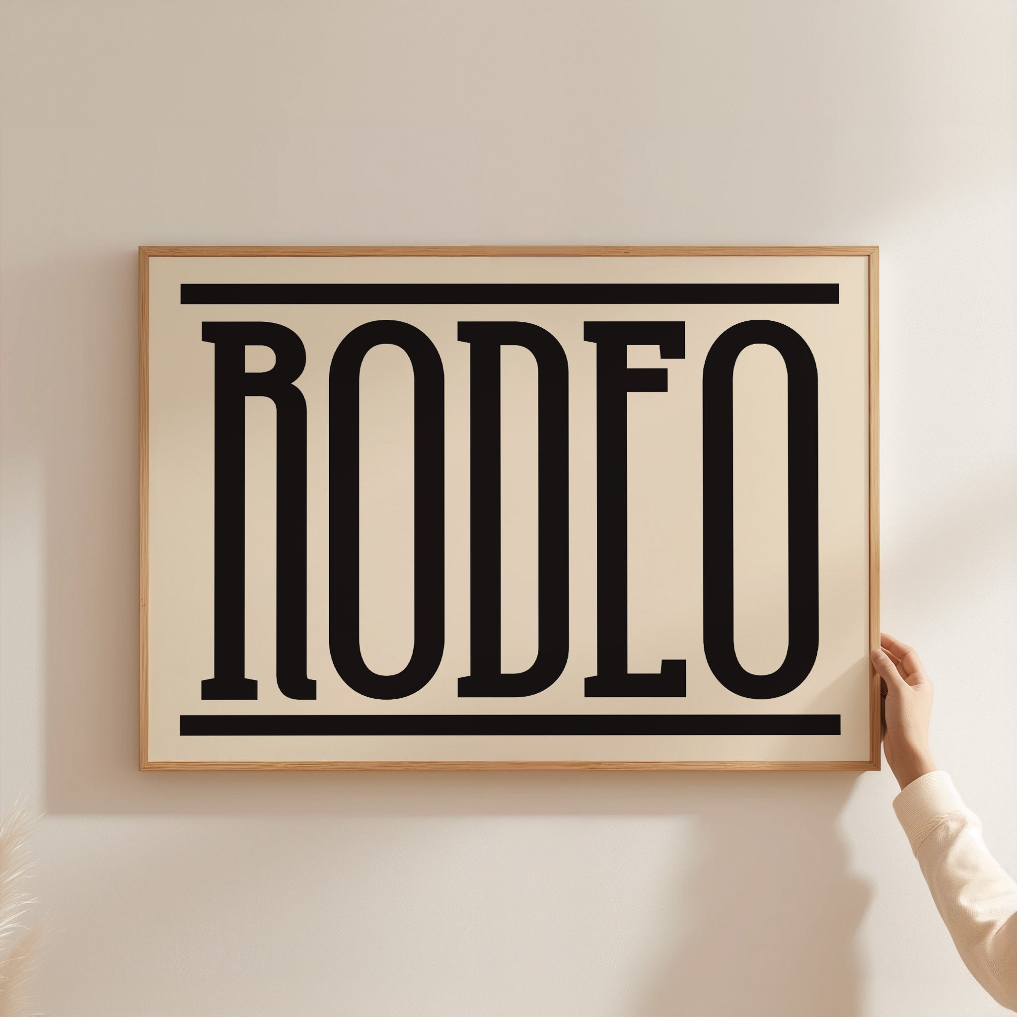 Rodeo | Western Inspired Print
