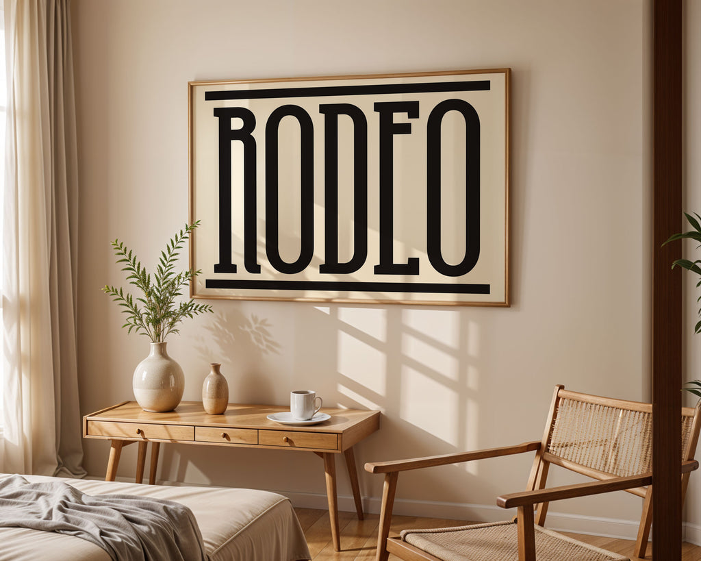 Rodeo | Western Inspired Print
