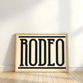 Rodeo | Western Inspired Print