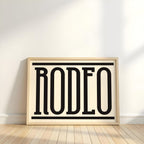 Rodeo | Western Inspired Print