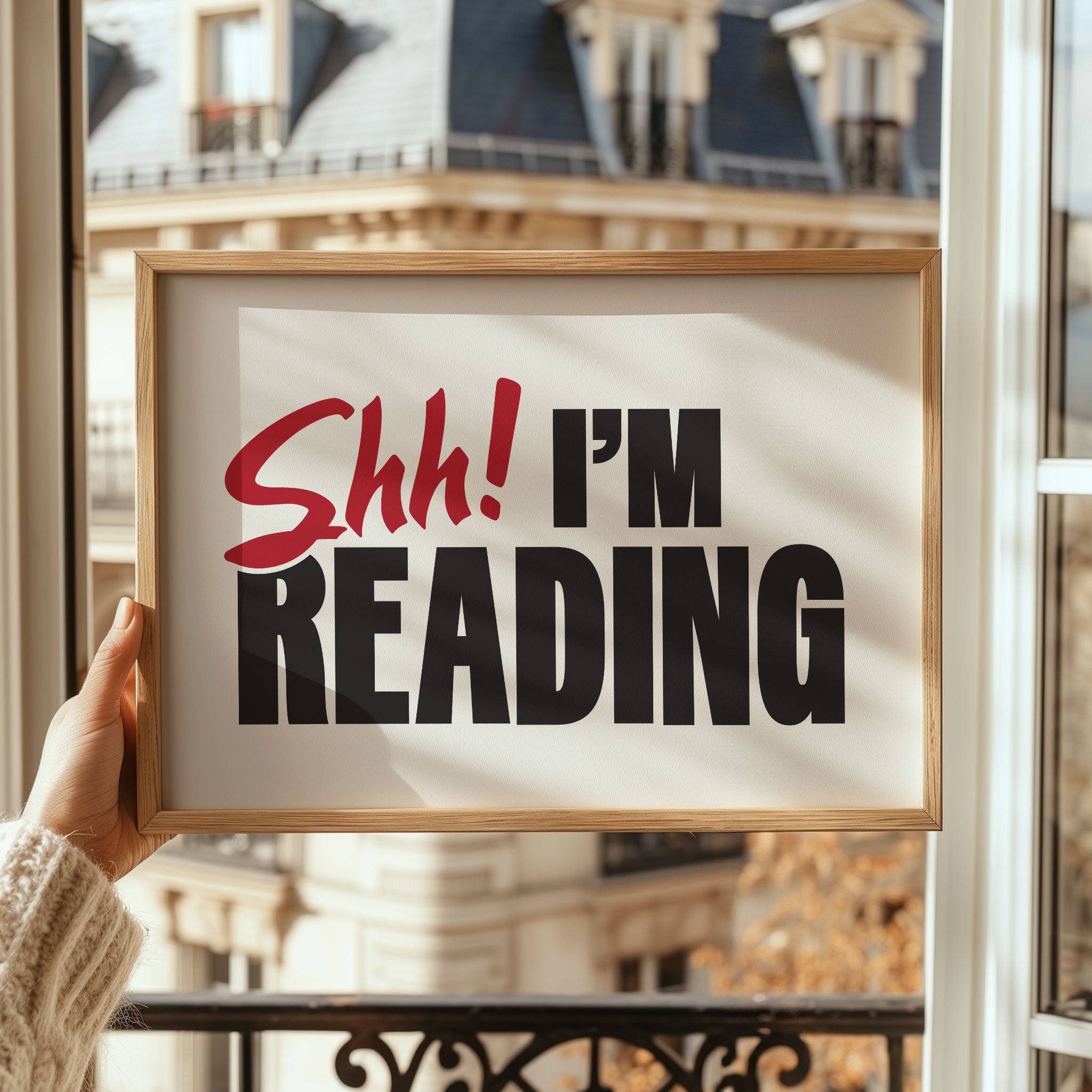 Shh! I'm Reading Print