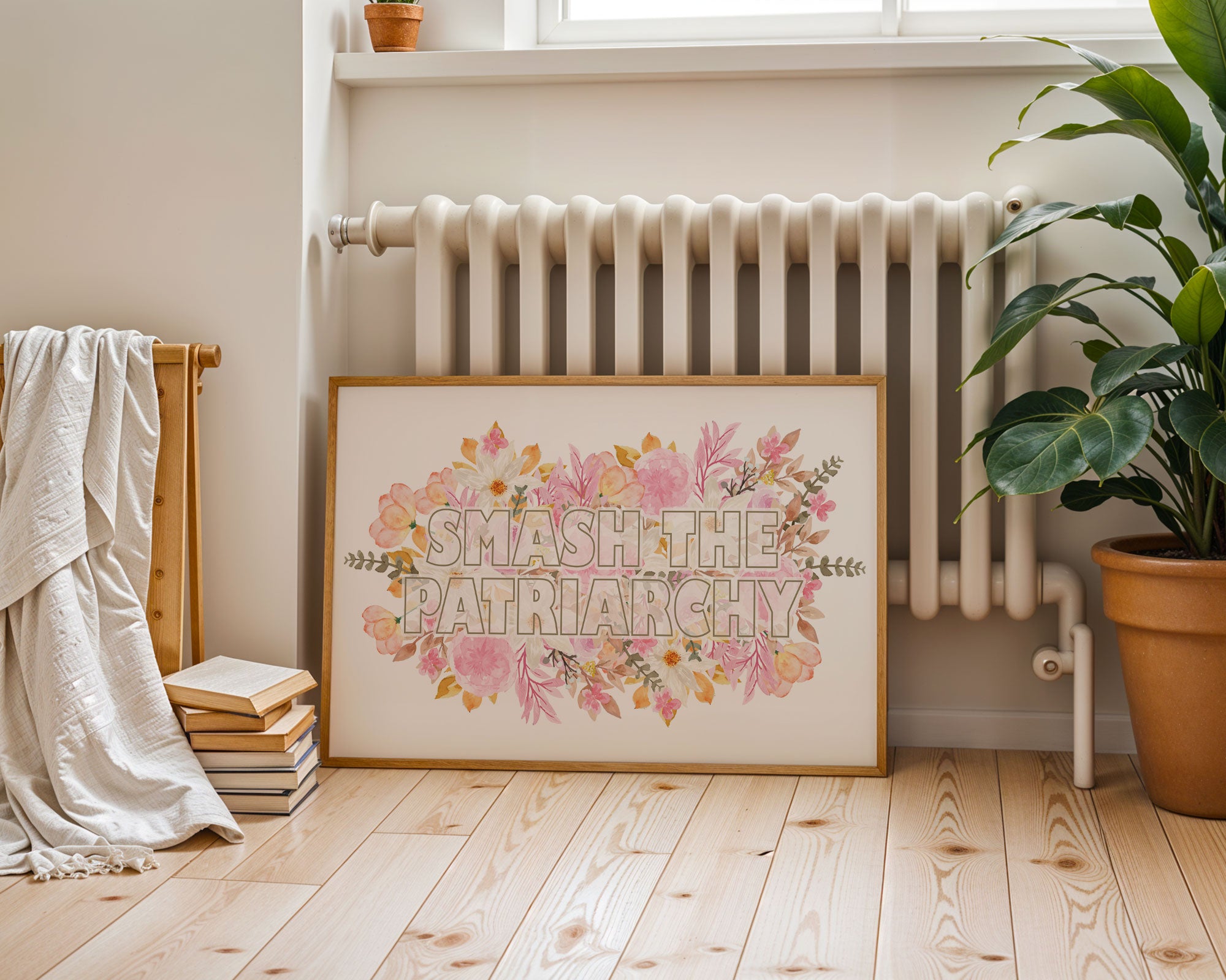 Smash The Patriarchy Art Print | Feminist Art Print