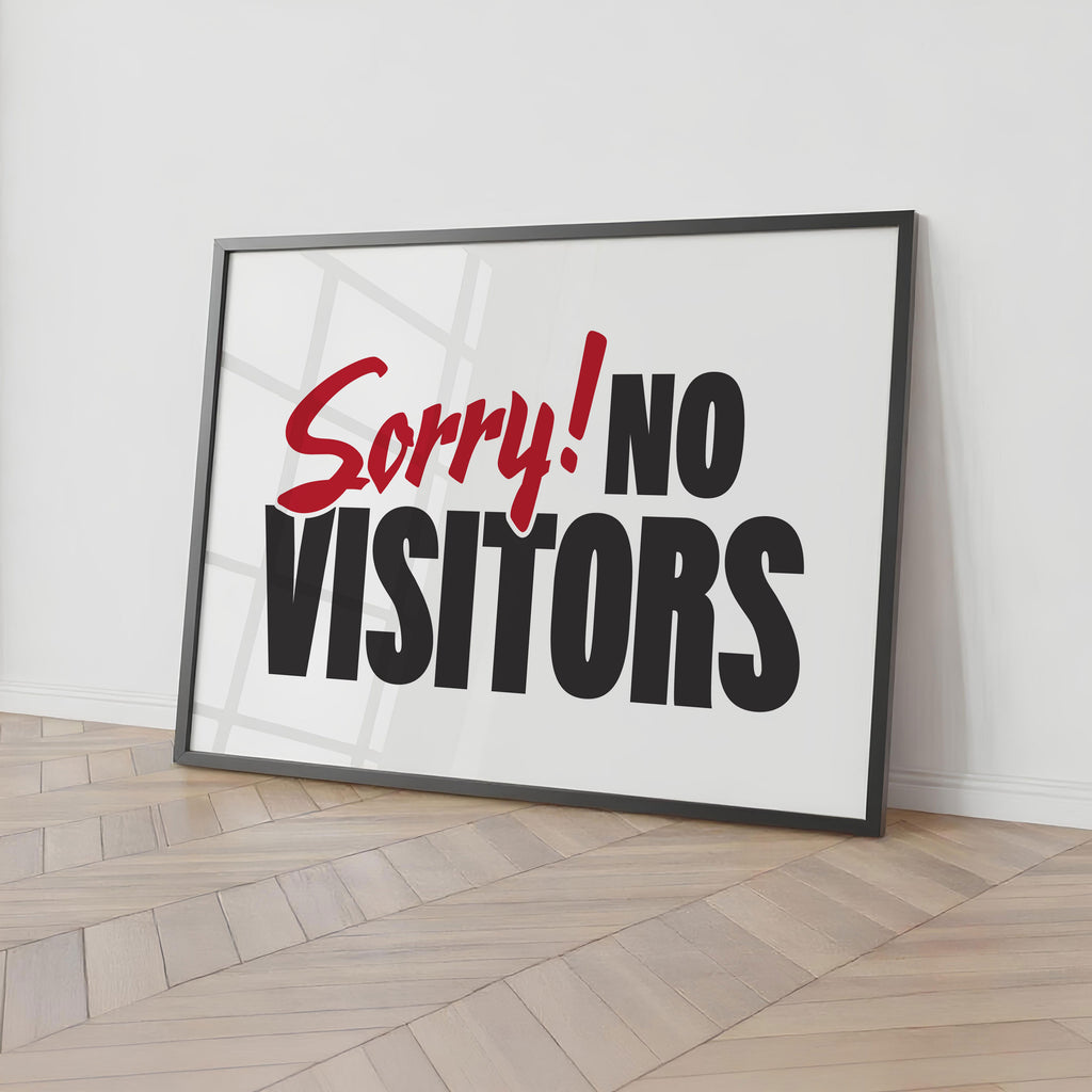 Sorry! No Visitors