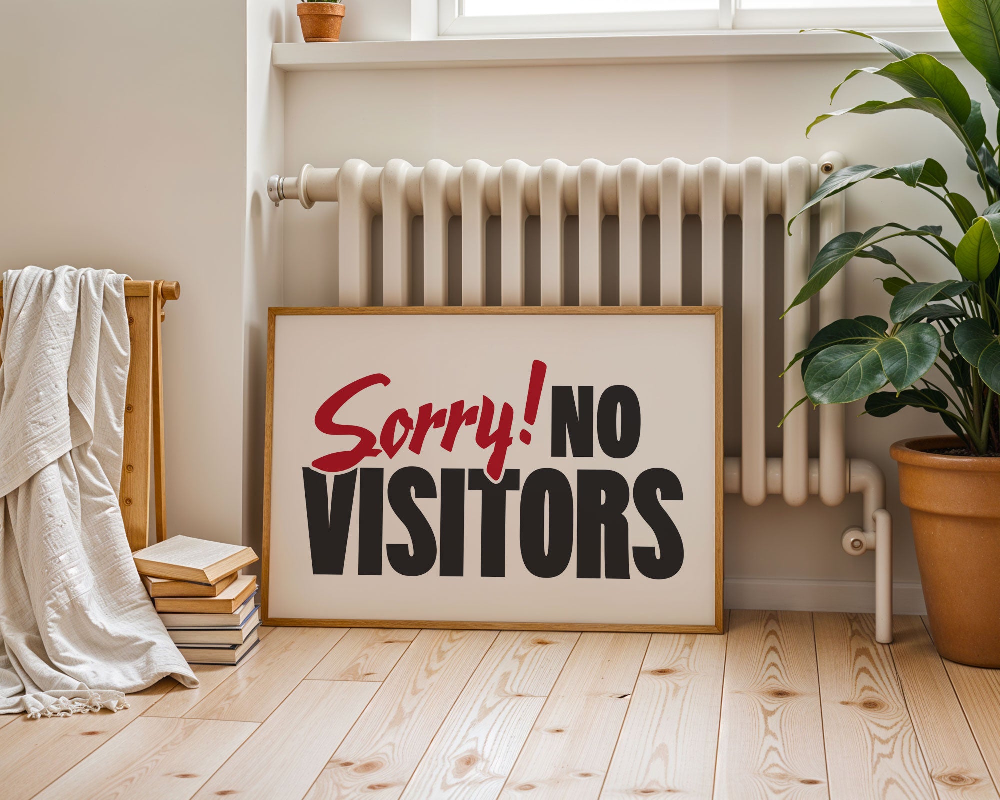 Sorry! No Visitors