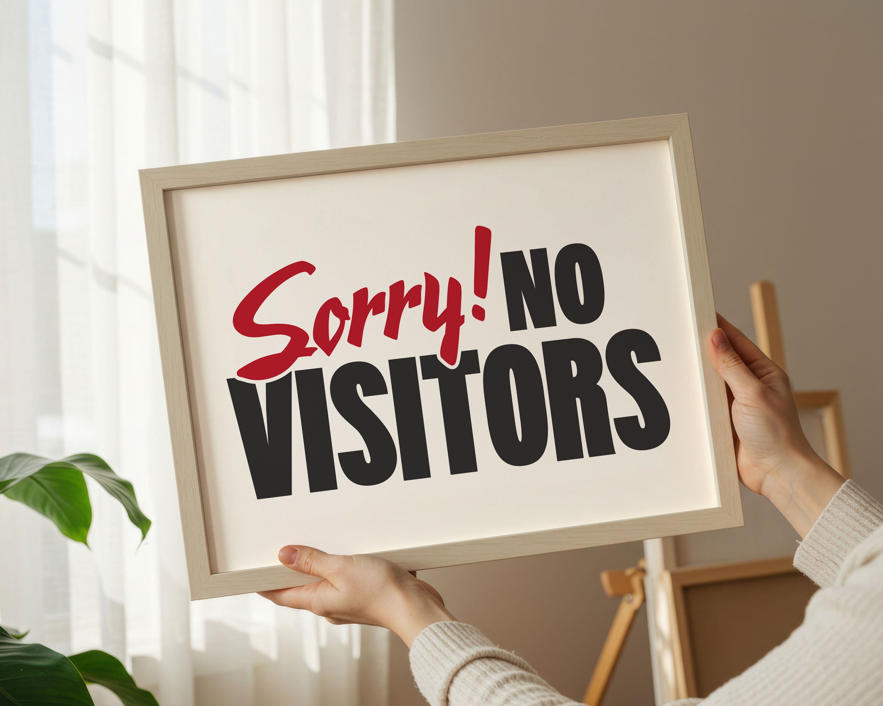 Sorry! No Visitors