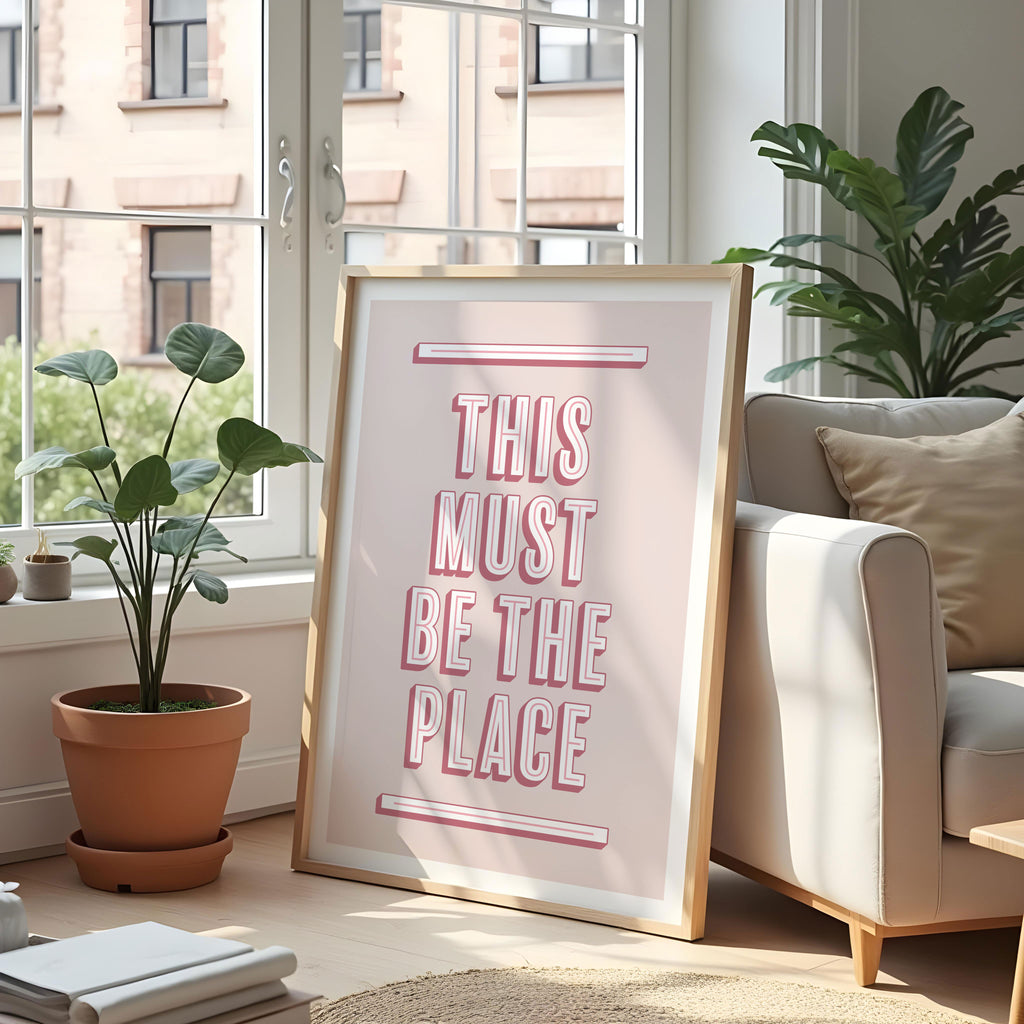 This Must Be The Place | Art Print