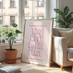 This Must Be The Place | Art Print