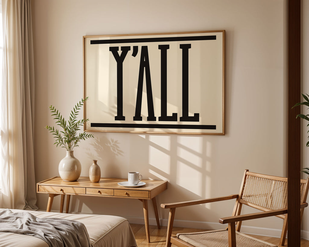 Y'All | Western Inspired Print
