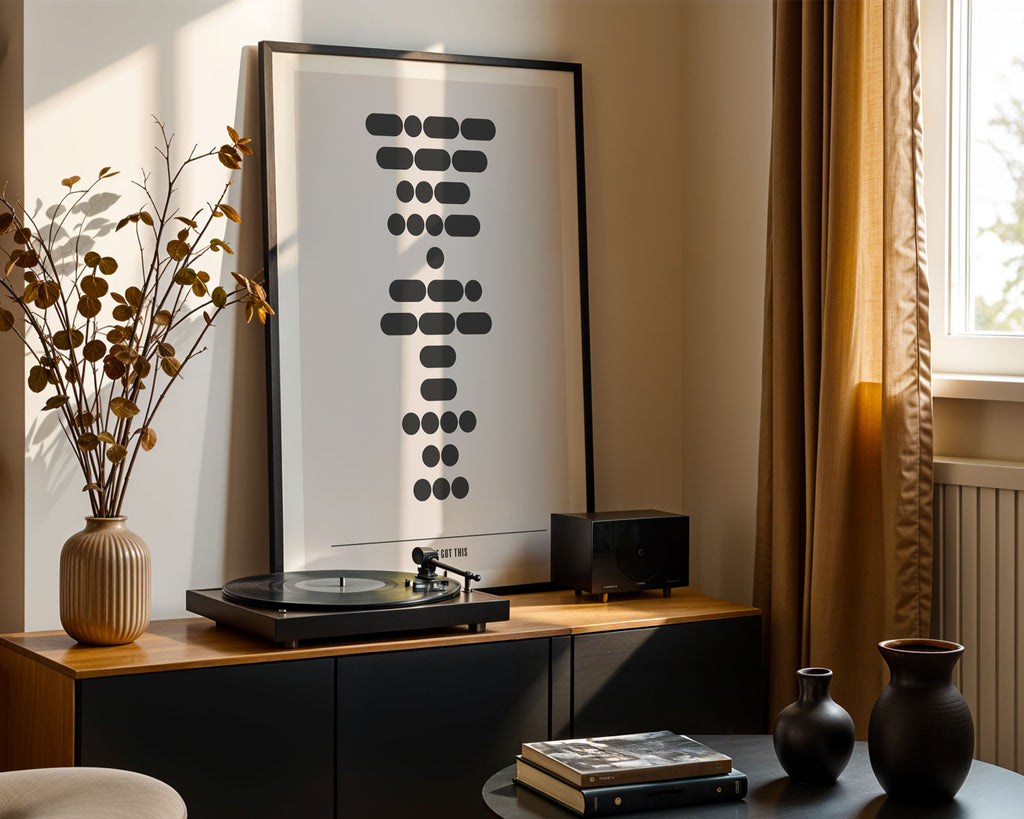 You've Got This | Morse Code Print