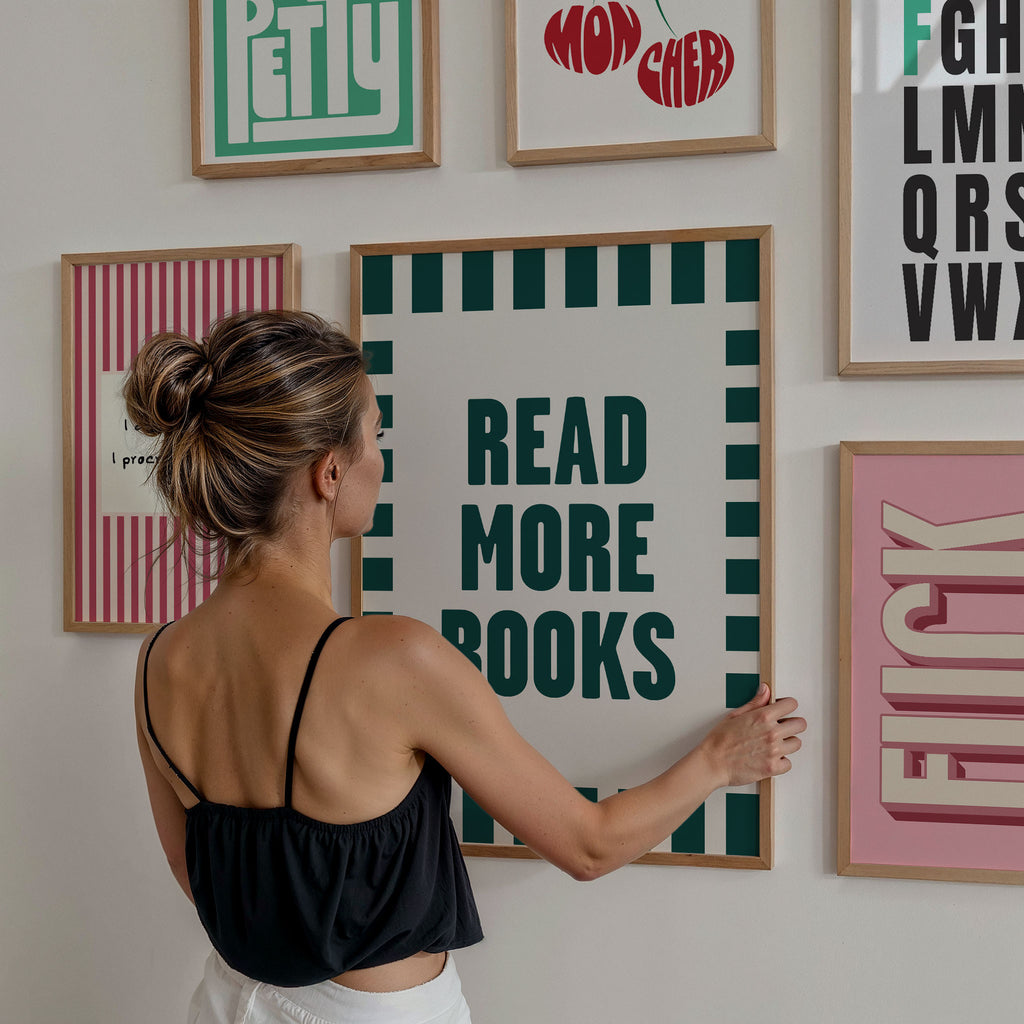Read More Books Art Print